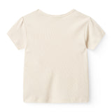 copenhagen colors modal rib t-shirt meisjes beige
