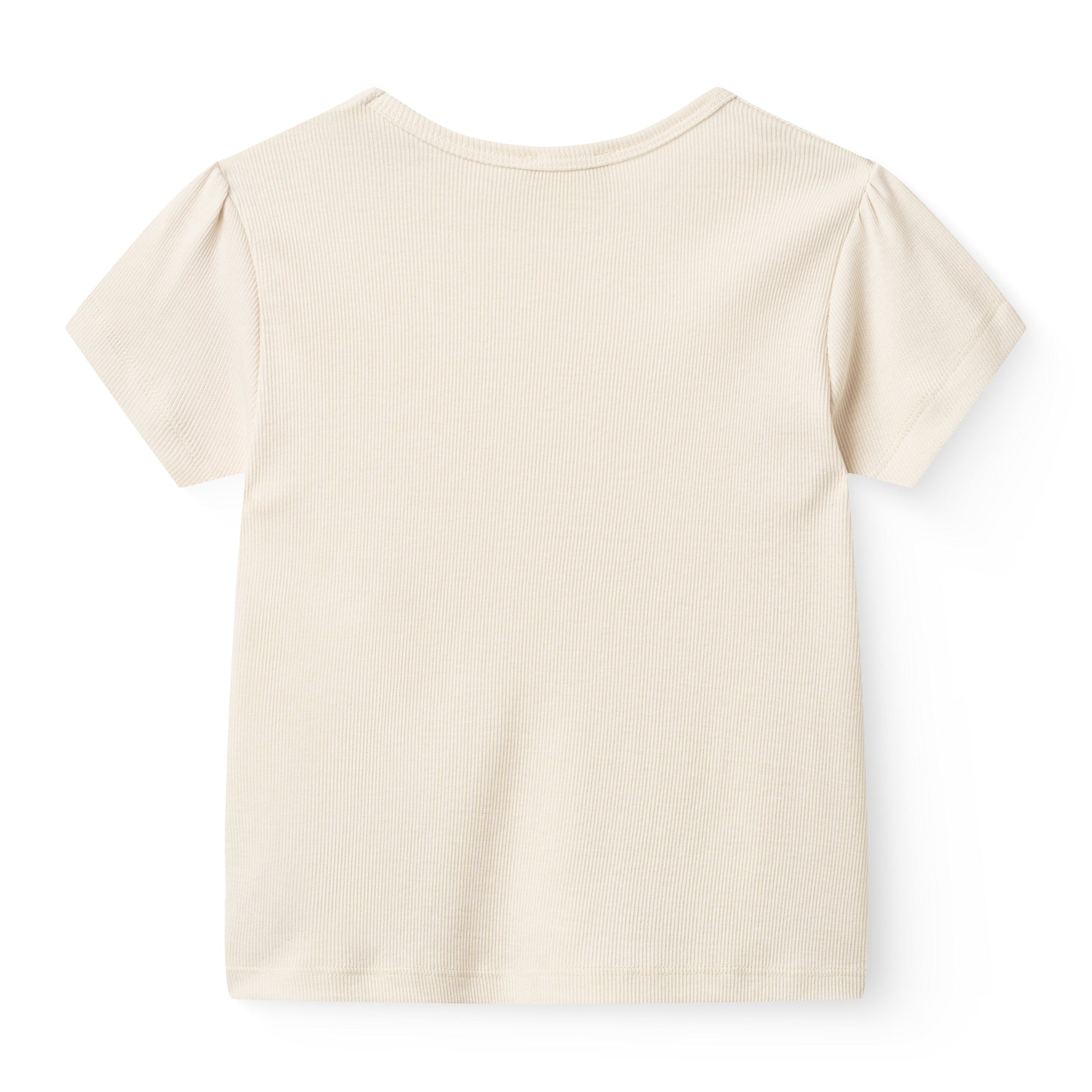 copenhagen colors modal rib t-shirt meisjes beige