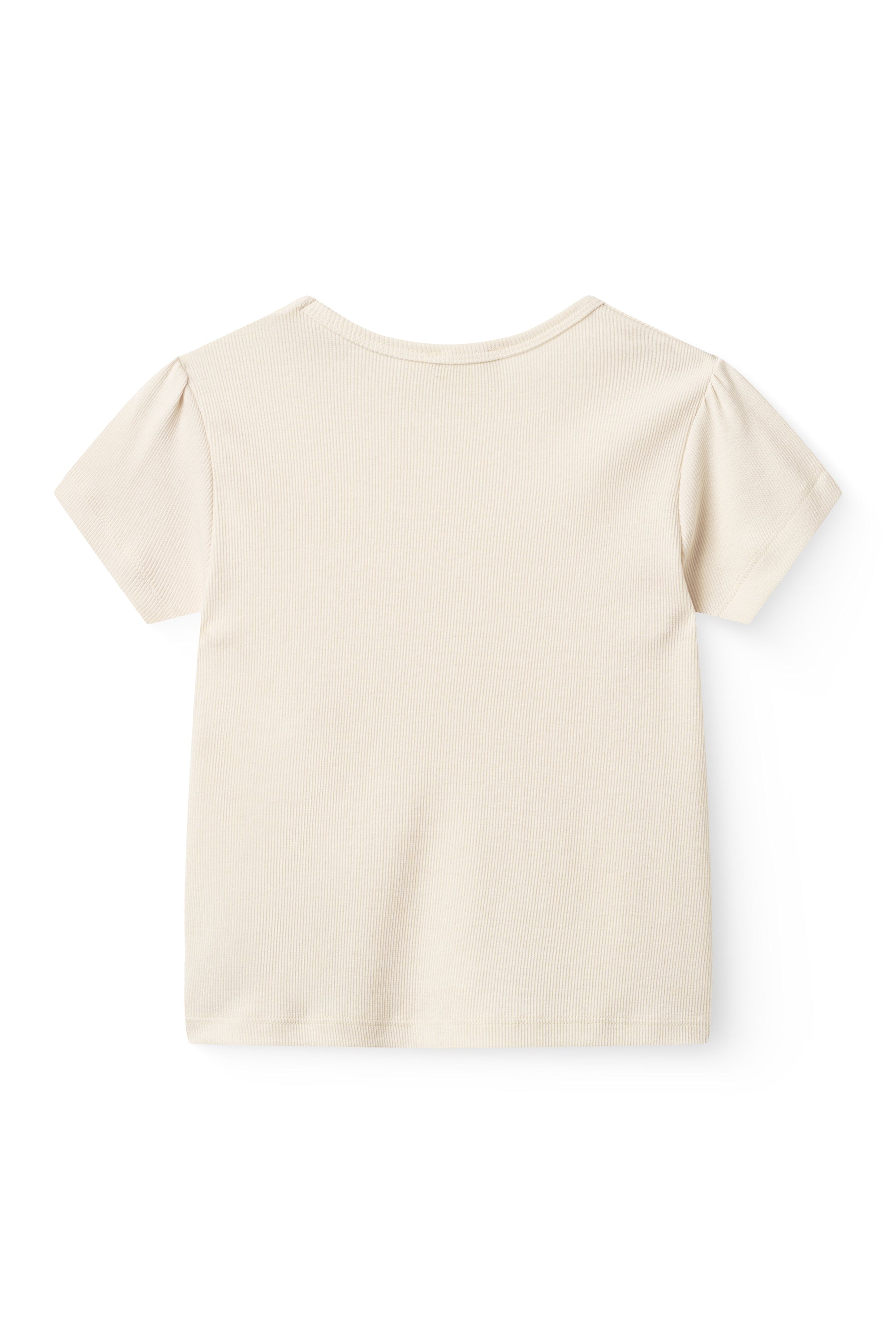 copenhagen colors modal rib t-shirt meisjes beige