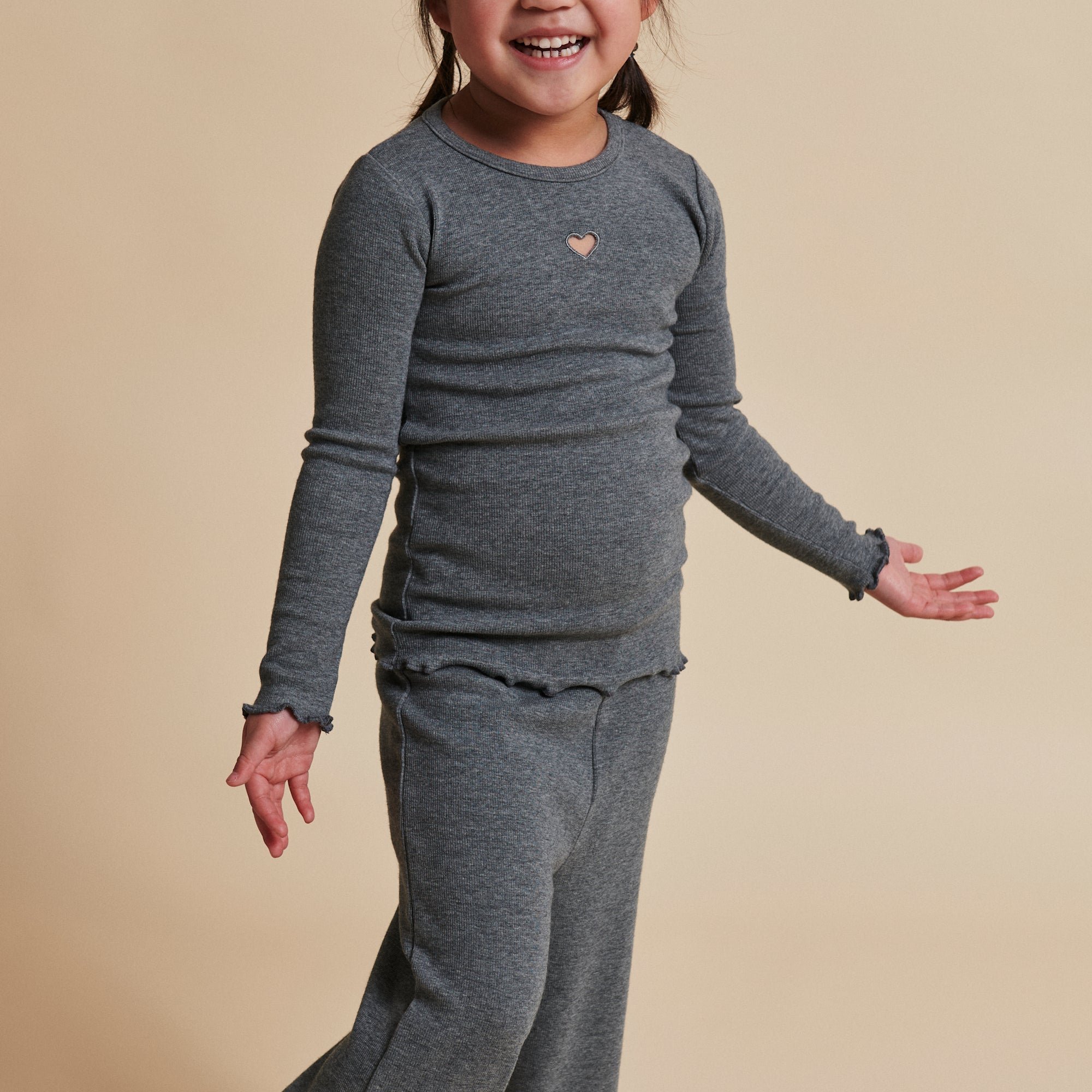 Copenhagen colors rib broek grijs