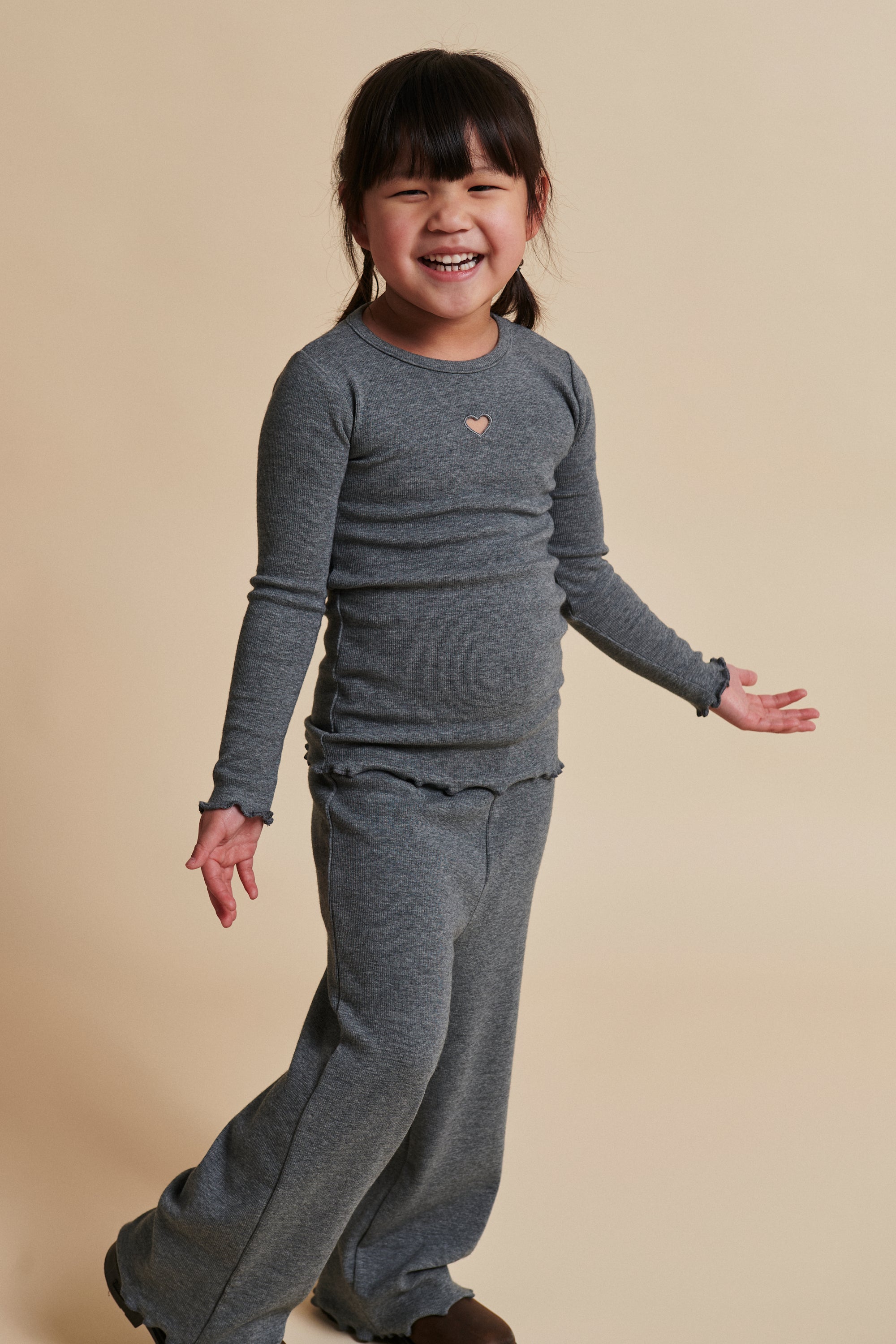 Copenhagen colors rib broek grijs