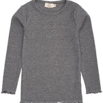 Copenhagen Colors Rib T-shirt Hart Grijs