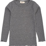 Copenhagen Colors Rib T-shirt Hart Grijs