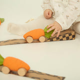 Oli & Carol Cathy the Carrot 2-in-1 Auto & Bijtspeeltje - Nichi Baby Store