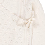 Copenhagen Colors Pointelle Heart Overslagromper - Nichi Baby Store