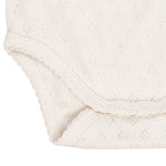 Copenhagen Colors Pointelle Heart Overslagromper - Nichi Baby Store