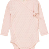 Copenhagen Colors Pointelle Heart Overslagromper - Nichi Baby Store
