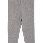 pointelle legging grijs biologisch katoen