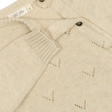 petit piao knit trui beige