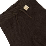 Petit Piao daqo gebreide broek bruin