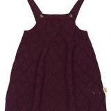 Petit Piao Dalia knit dress dark grape