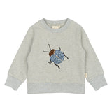 Petit Piao sweater grijs