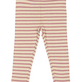 Petit piao legging gestreept roze