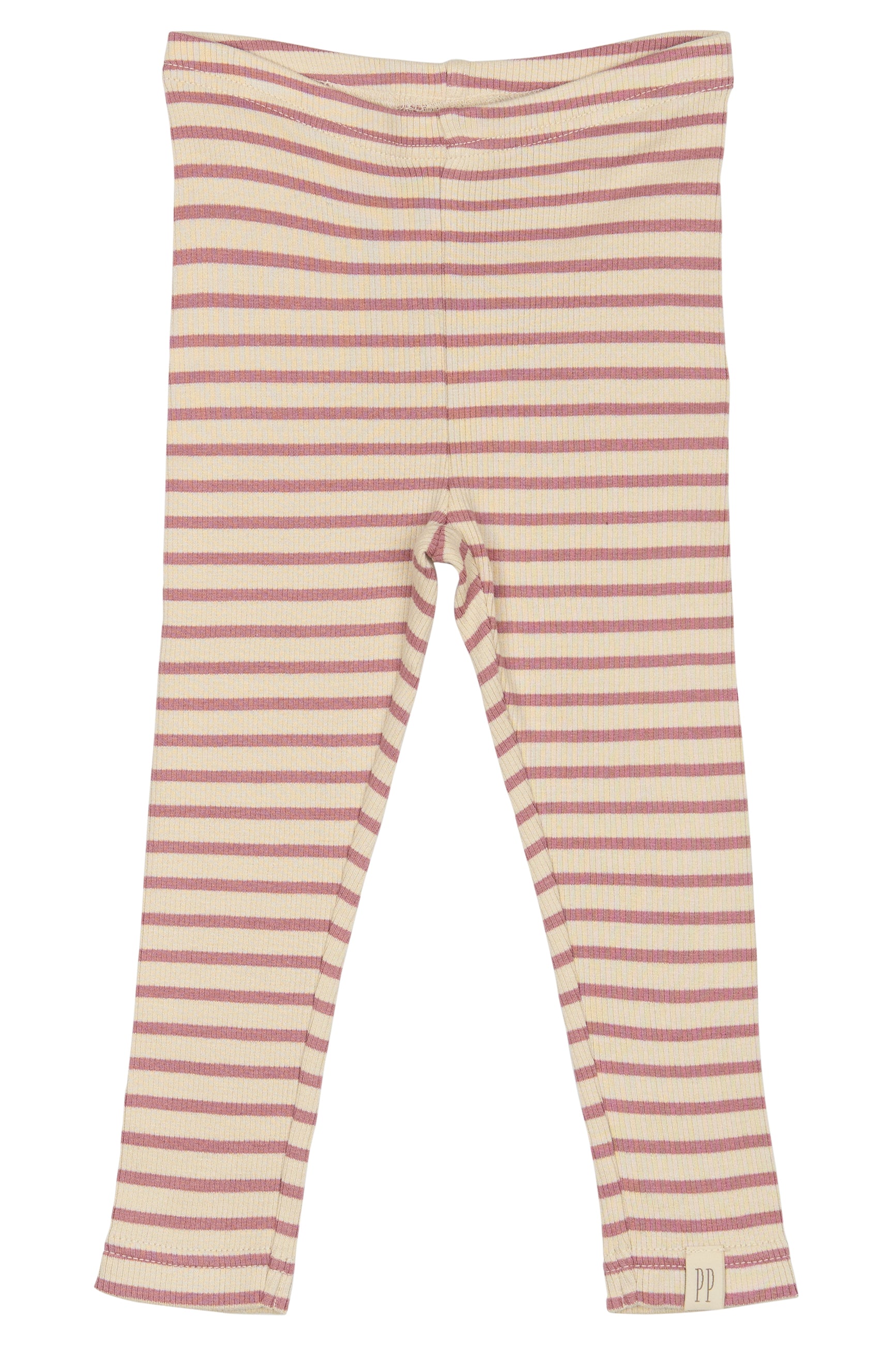 Petit piao legging gestreept roze