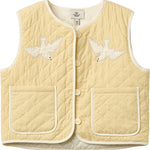 copenhagen colors bodywarmer butter yellow
