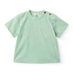 copenhagen colors gestreept groen shirt jongens 