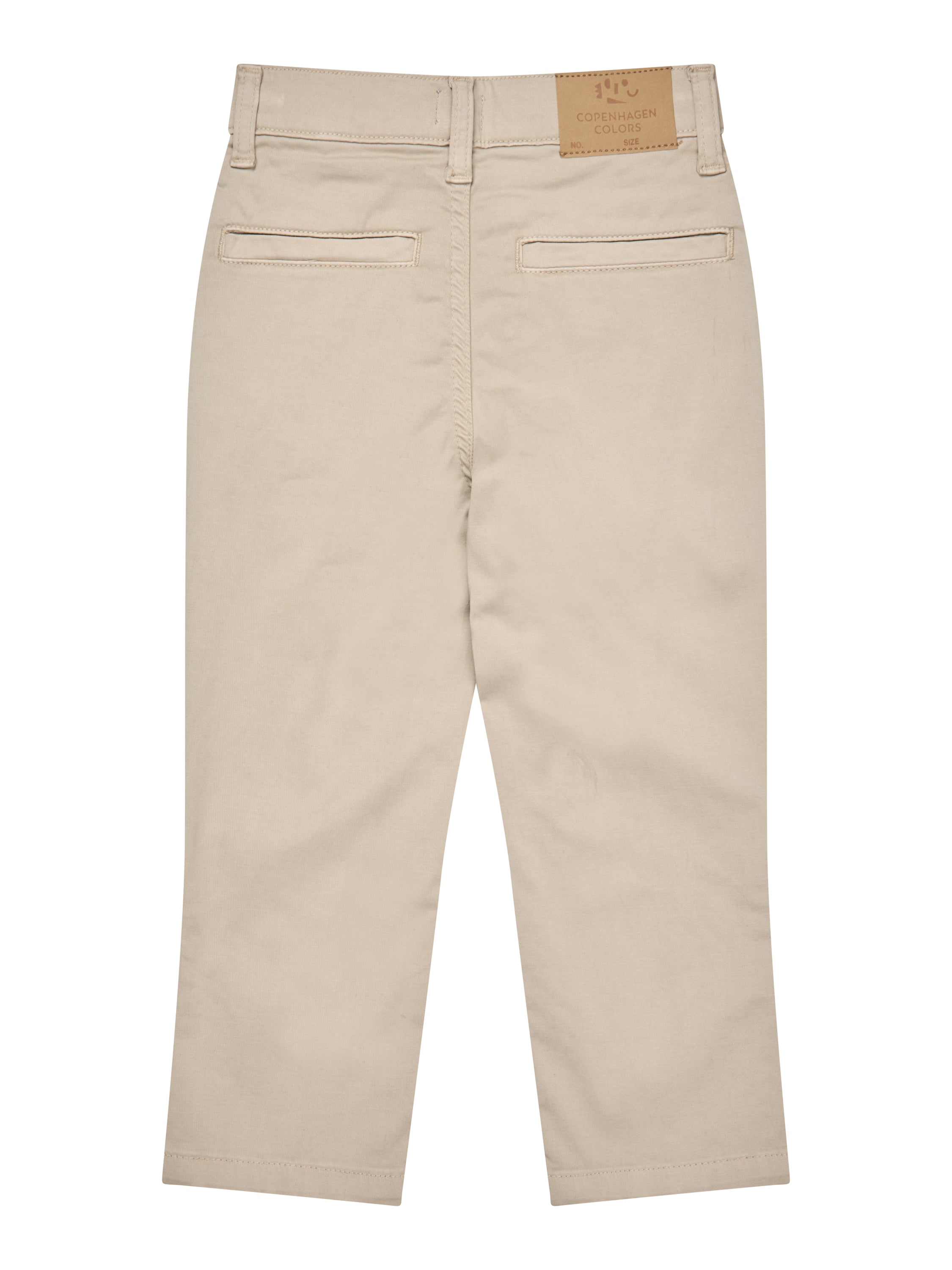 copenhagen colors lange chino broek beige