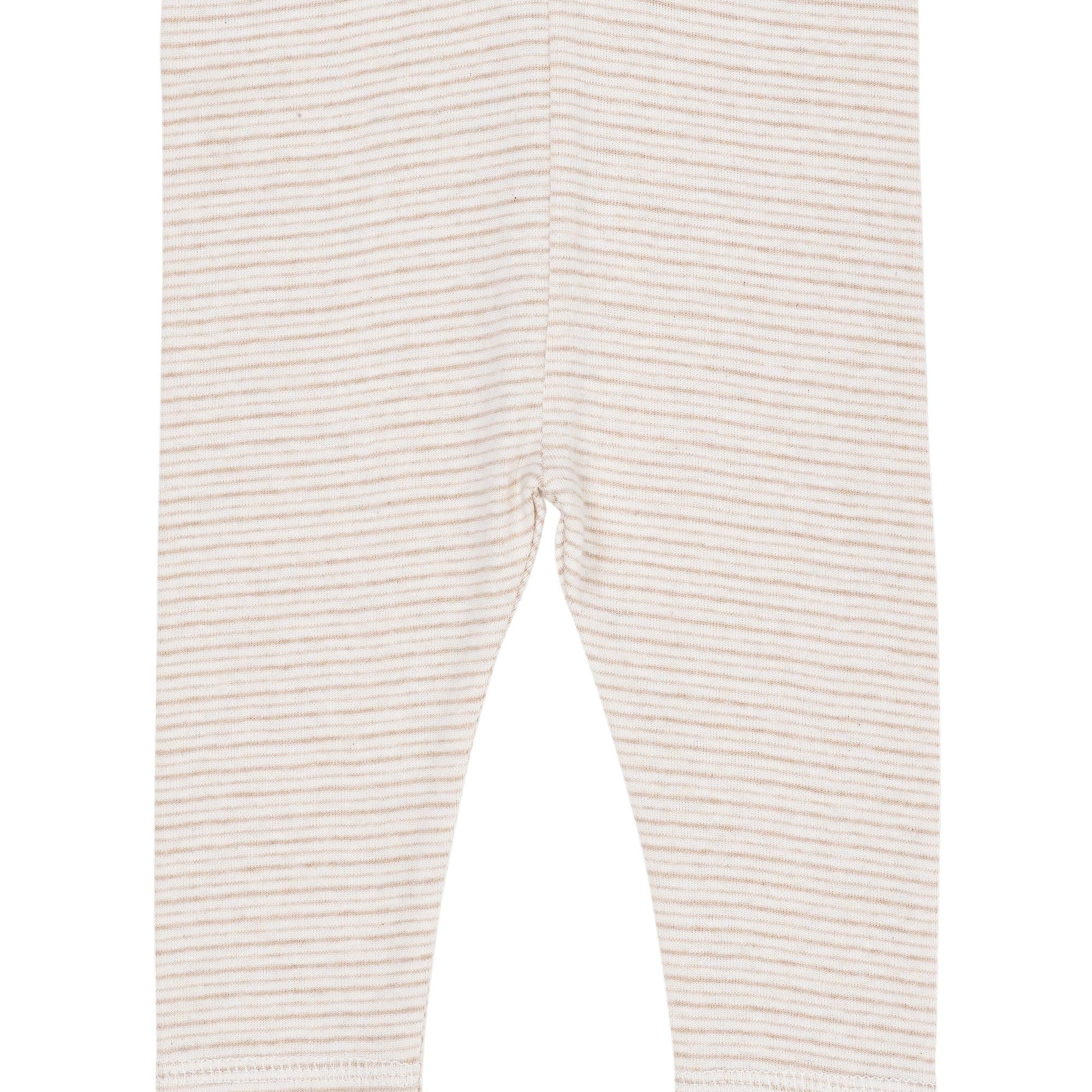 Copenhagen Colors Striped Legging Beige - Nichi Baby Store