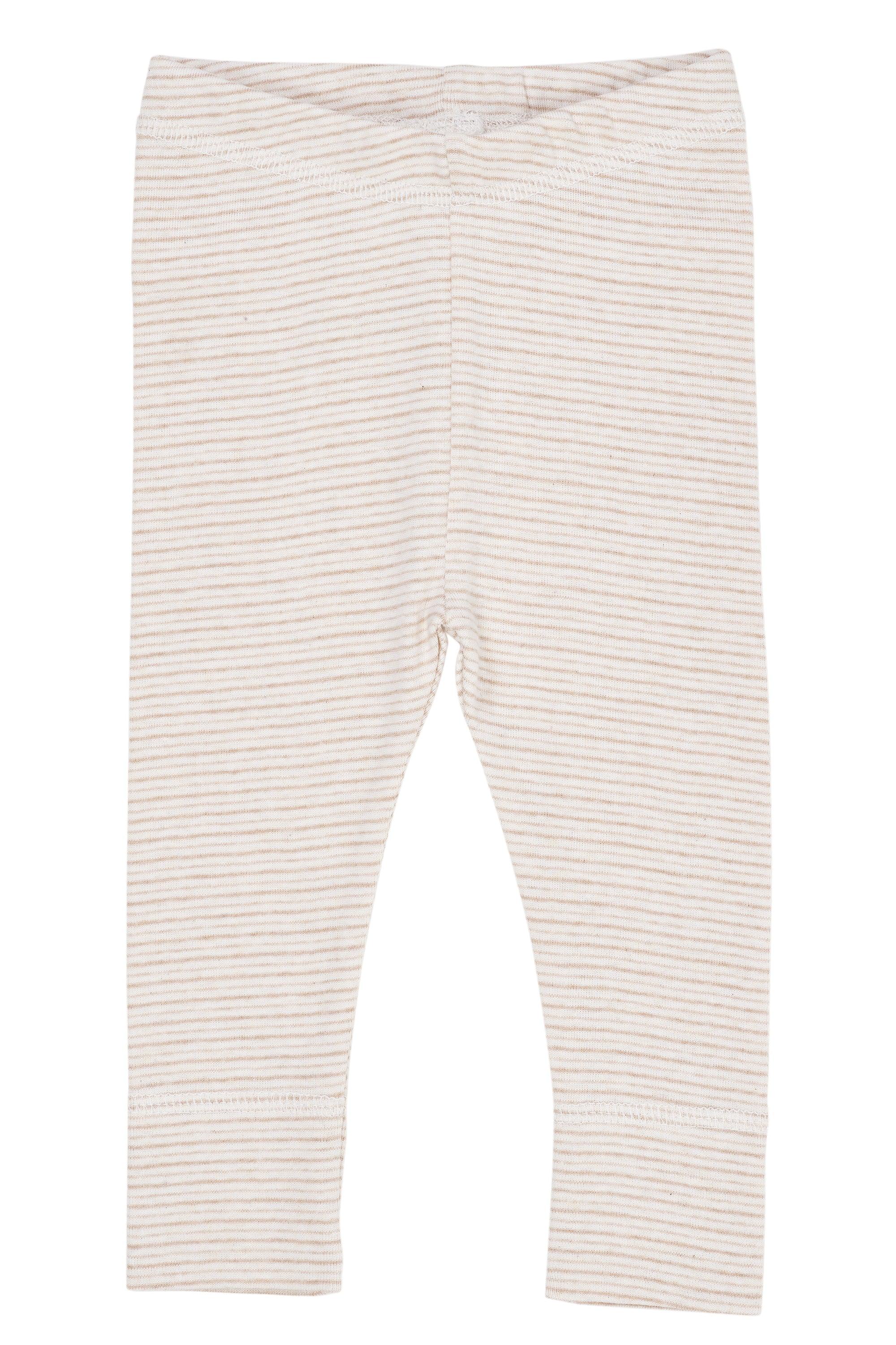 Copenhagen Colors Striped Legging Beige - Nichi Baby Store