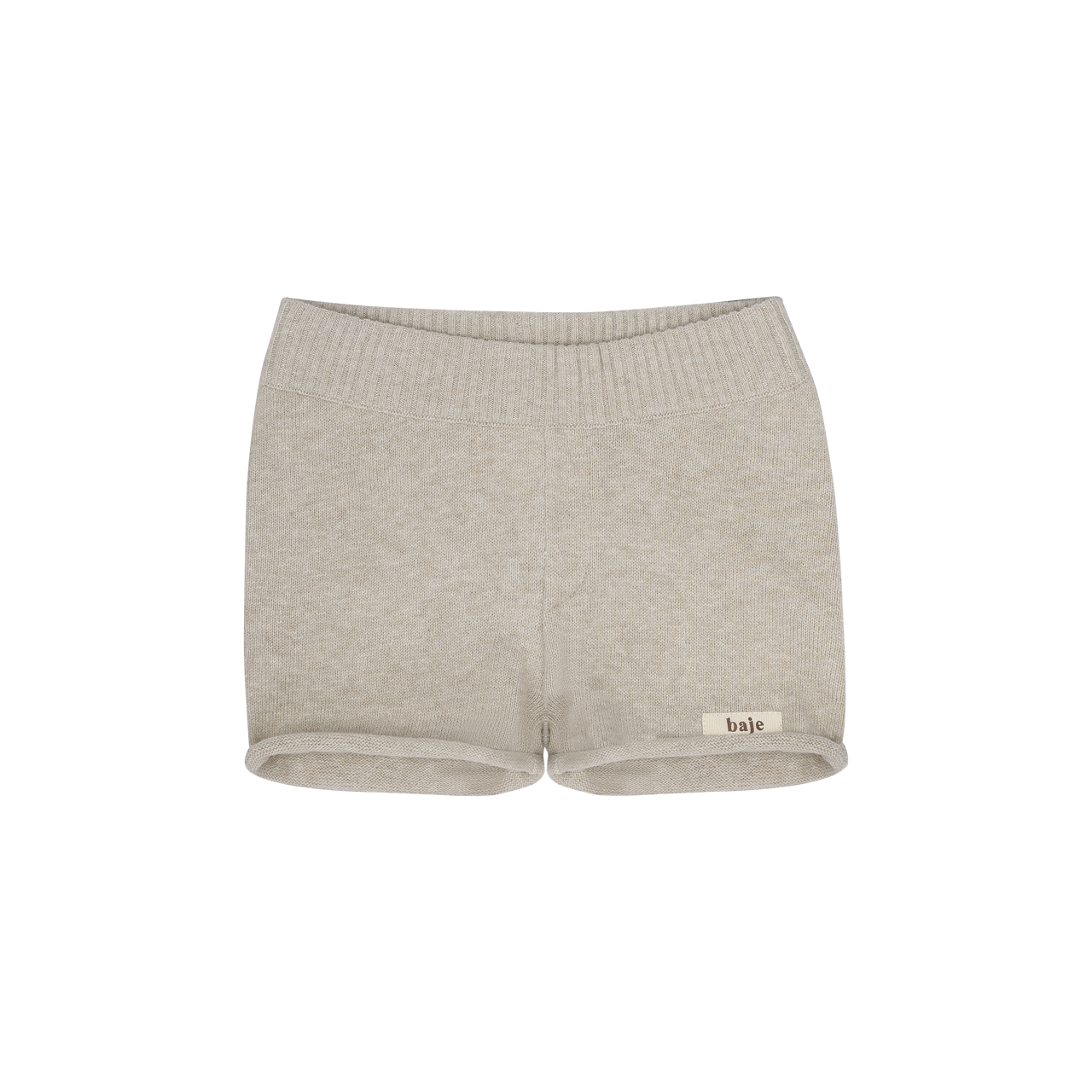 Baje studio gebreide short sebastian sand