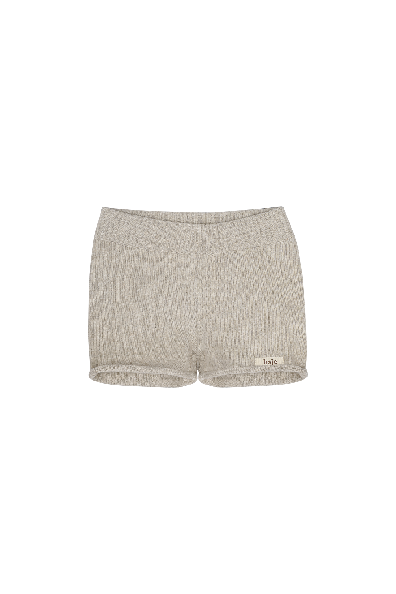 Baje studio gebreide short sebastian sand