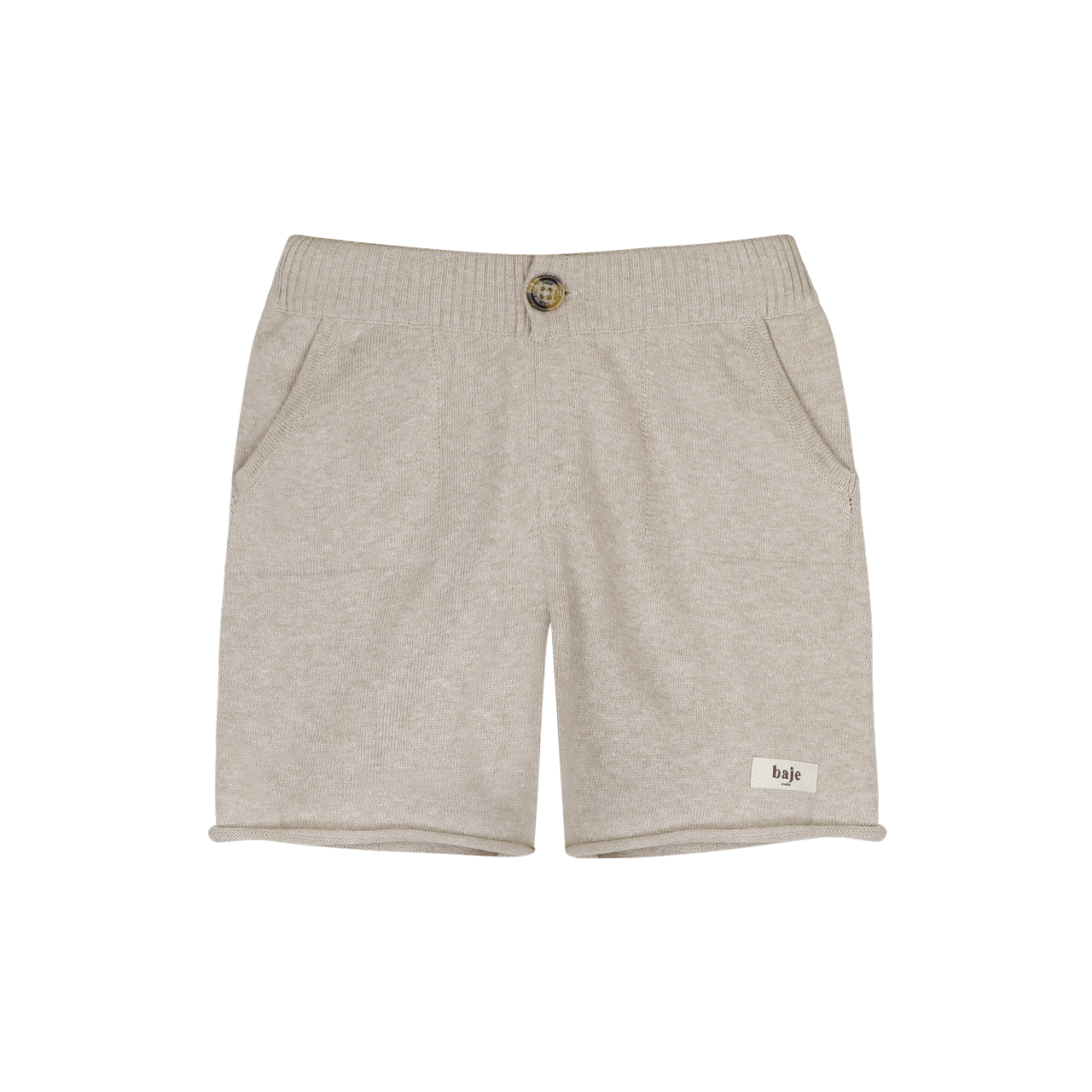 Baje Studio gebreide short sebastian sand 