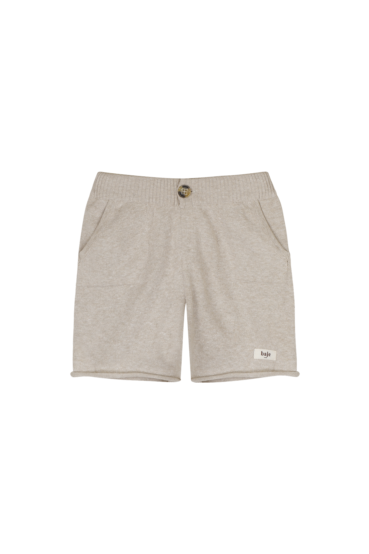 Baje Studio gebreide short sebastian sand 