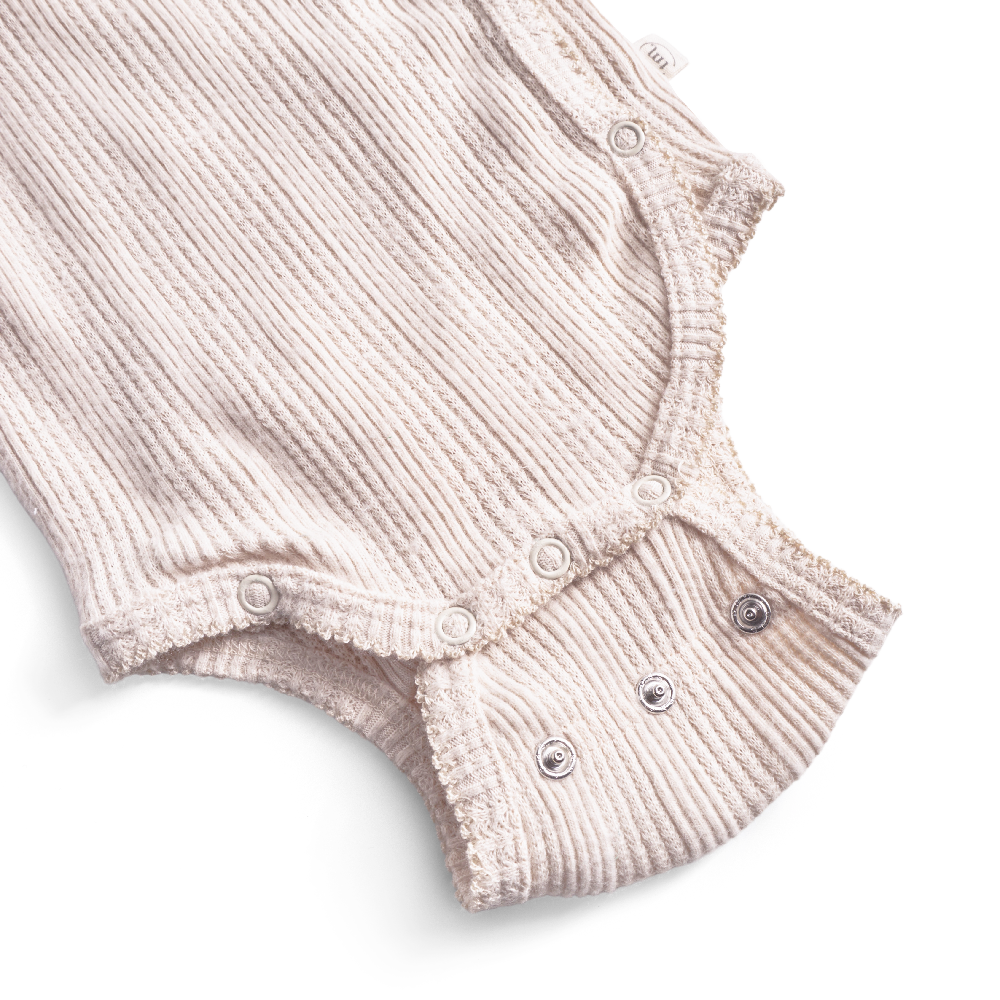 That's mine romper overslag beige