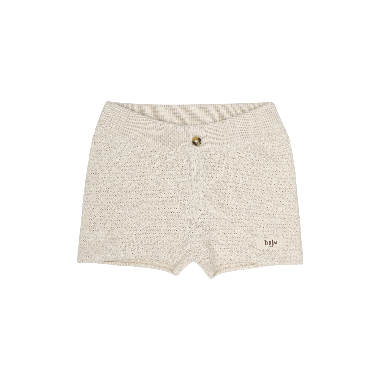 Baje studio uriz gebreid broekje beige