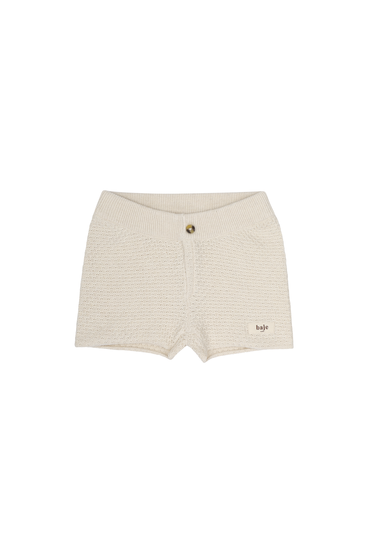 Baje studio uriz gebreid broekje beige