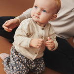 wheat Maia beige gebreid vestje