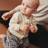 wheat Maia beige gebreid vestje