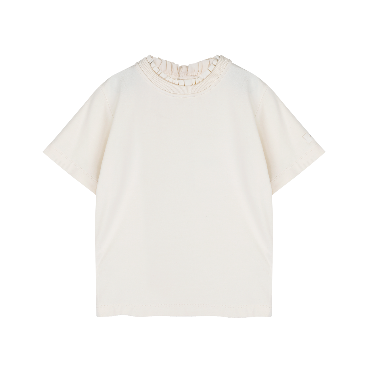 baje studio Almería t-shirt meisjes off-white
