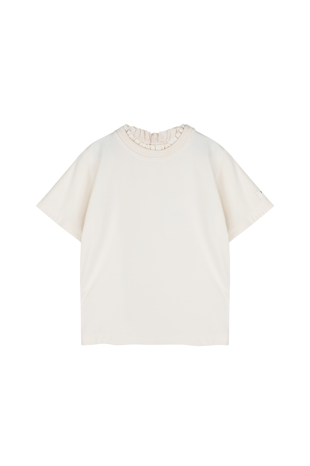 baje studio Almería t-shirt meisjes off-white