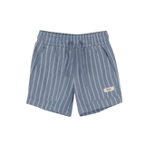 baje studio Mathieu short blauw wit gestreept