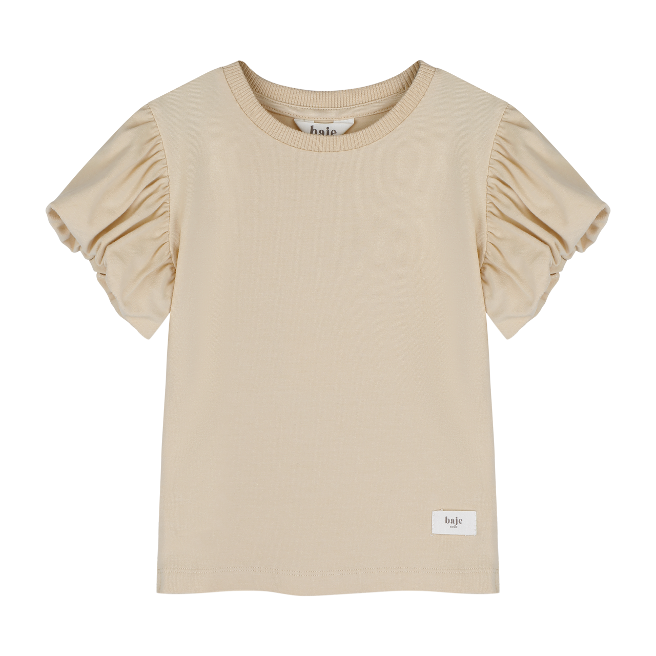 baje studio Valencia t-shirt met pofmouwen