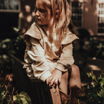 baje studio Vitoria hart trui beige meisjes