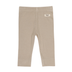baje studio arce rib legging basic meisjes taupe