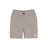 baje studio gebreide mozi short taupe gray