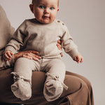baje studio gebreide trui beige oto