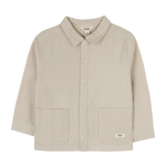 baje studio mace blouse linnen beige
