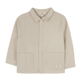 baje studio mace blouse linnen beige