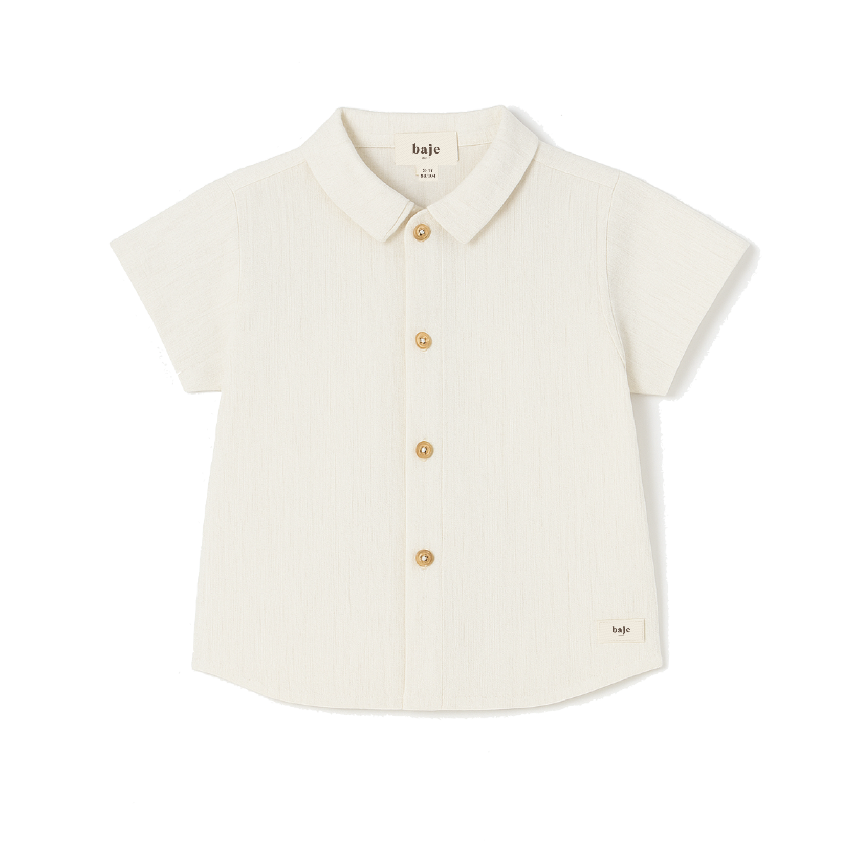 baje studio macio blouse korte mouwen linnen