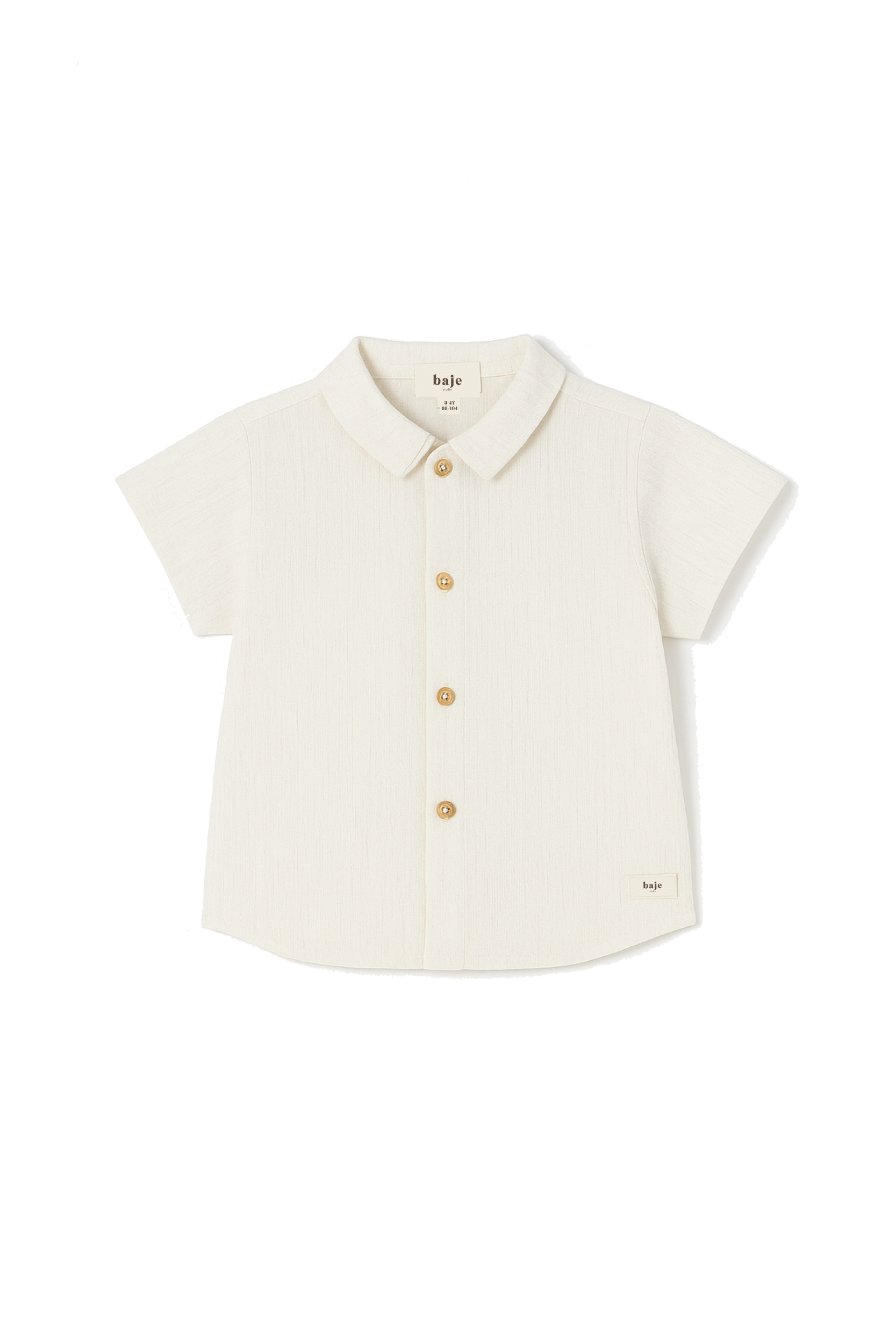 baje studio macio blouse korte mouwen linnen