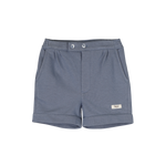 baje studio mino sweat short broekje jongens donkerblauw