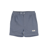 baje studio mino sweat short broekje jongens donkerblauw
