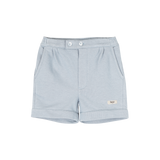 baje studio mino sweat short broekje jongens lichtblauw