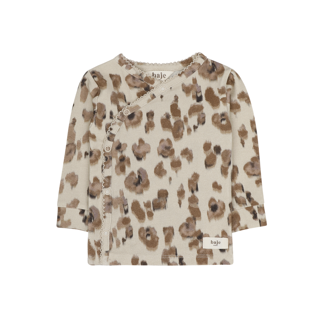 baje studio myren overslagshirt baby meisjes