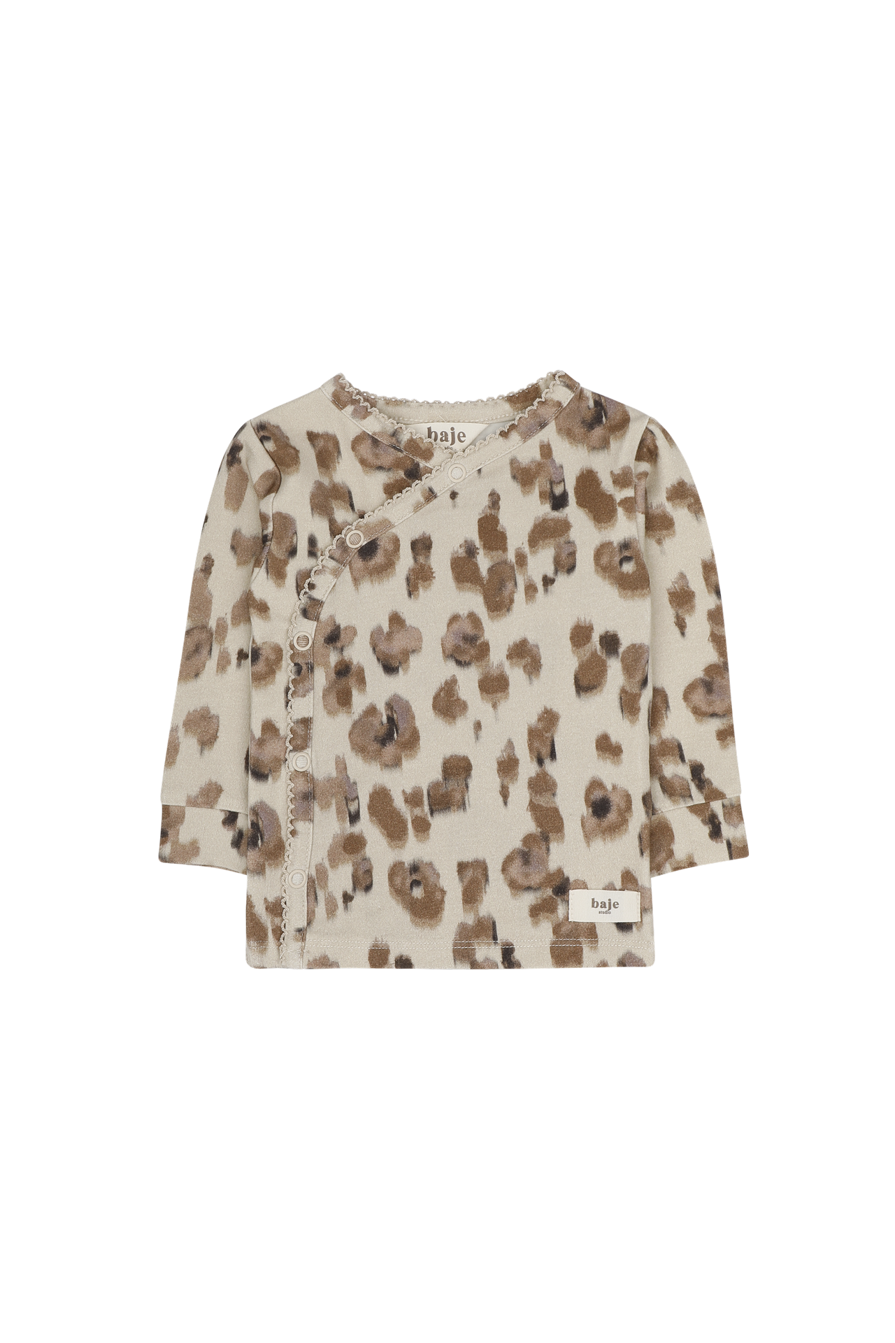 baje studio myren overslagshirt baby meisjes