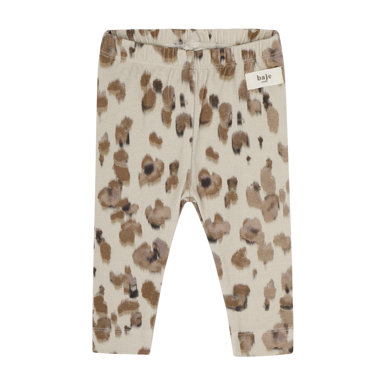 baje studio nevada legging beige met bloemenprint